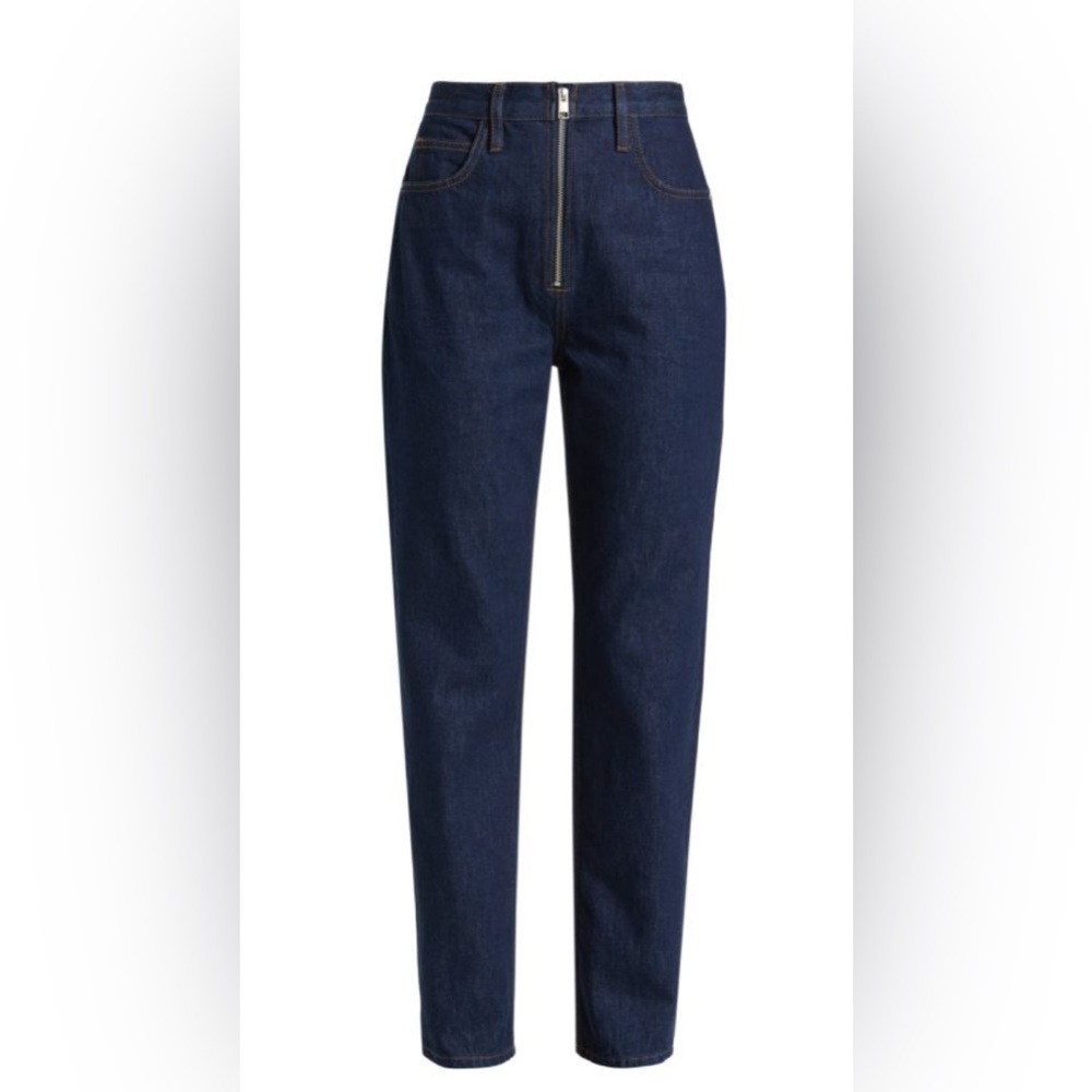 FRAME Le High and Tight Exposed Zipper Jeans Size 26